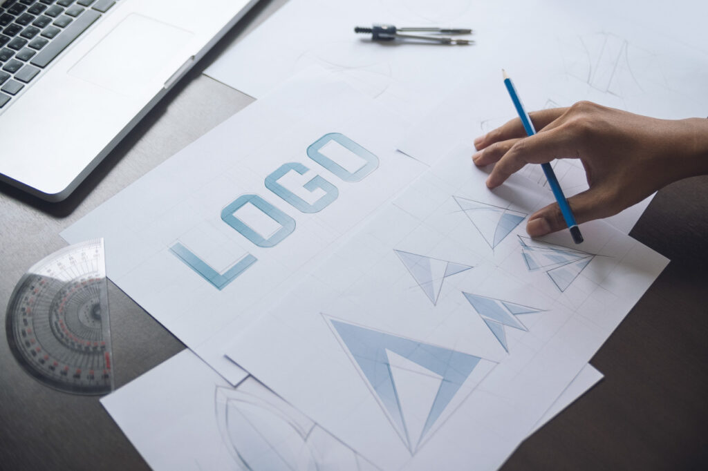 branding logo of website image
